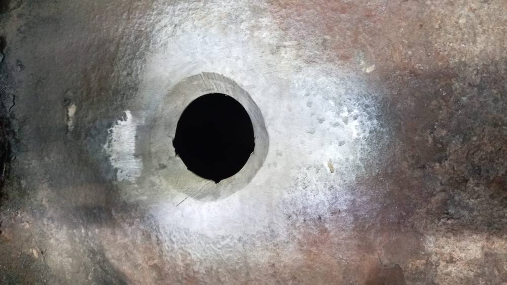 Supervisión y END en Soldadura de Conexión a Caldera