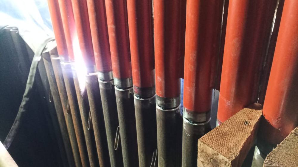 Sustitución de Pared de Hogar en Caldera Acuotubular